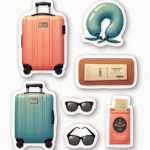Travel & Exploration - Sticker Sheet v7